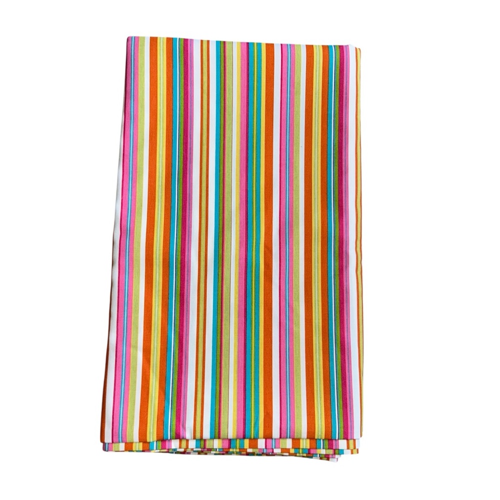Waverly Lauren Hancock L.H.Beach Umbrella Fabric 2.5 Yards Sewn Together 108”W